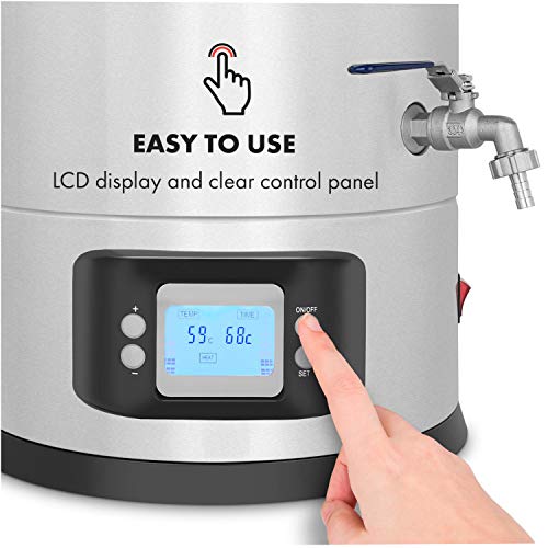 KLARSTEIN Maischfest Beer Brewing Kettle Mash Tun, 5Piece Brewing