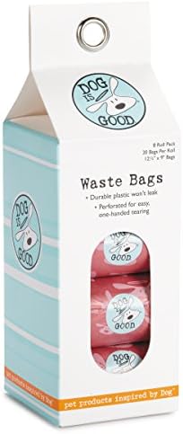 DogIsGood 8-Pack Dogism Waste Bag for Canine and Cats