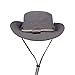 OMECHY Waterproof Outdoor Bucket Hat Summer UV Protection Sun Cap Boonie Fishing Camouflage Hat,Grey