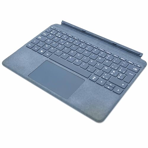 Microsoft - Teclado Tipo Cover Surface Go Signature - Teclado AZERTY francés - Azul Glaciar (Alcant…