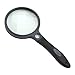 Carson SureGrip Series Hand Held or Hands Free 2x Power Magnifying Glasses For Reading, Low Vision, Inspection, Craft and Hobby Magnifiers