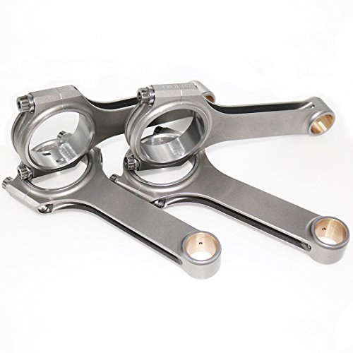 H Beam 6.250" 2.100" .927" Bronze Bush 4340 Connecting Rods for Chevy SBC