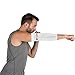 Copper Compression Copper + Zinc Elbow Sleeve. Guaranteed Best Elbow Brace with Infused Support for Workouts, Golfers & Tennis Elbow, Arthritis, Tendonitis. Fit for Men and Women (White - Large)