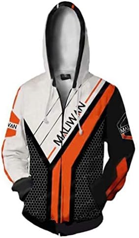 HICOSER Maya The Siren Splatter Maliwan Vladof Hoodie Sweatshirt Hyperion Zero Costume Jacket