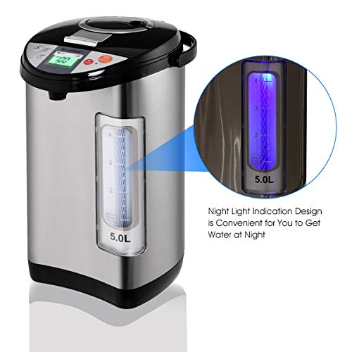 4 Costway+Electric+Spillage+stainless+Dispenser