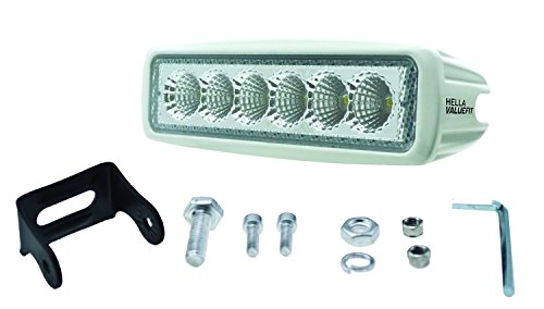 HELLA 357203051 Value Fit White Mini Light Bar (6 LED Flood beam)