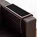 GEHE Bamboo Sofa Arm Tray Table for Couch Flexible/Foldable Sofa Tray Couch arm Table Perfect for Drinks Snacks Remote Control or Phone Great arm Tray for Couch armrest