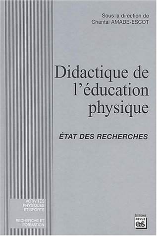 Didactique de l'éducation physique