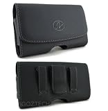 Leather Horizontal Sideways Belt Clip Case Pouch Holster for SONY Xperia Z2 D6502 D6503 D6543
