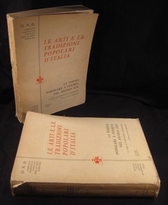 LE ARTI E LE TRADIZIONI POPOLARI D'ITALIA (2 volumes)