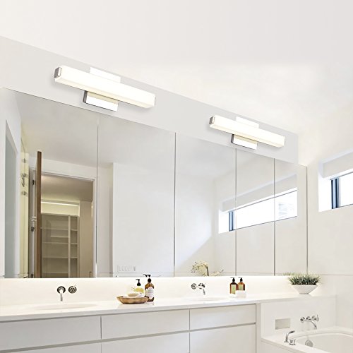 image for JUSHENG Wall Light 12W Neutral White 4000K LED Wall Light 16.5 Inches 