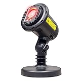 BlissLights Color Laser Projector with LED, Red