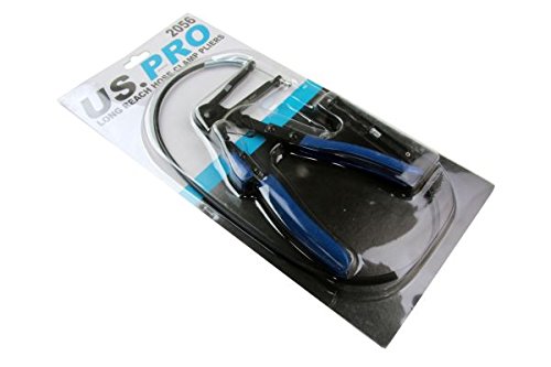 US PRO Flexible Long Reach Locking Hose Clamp Removal Pliers Ratchet Tool 2056