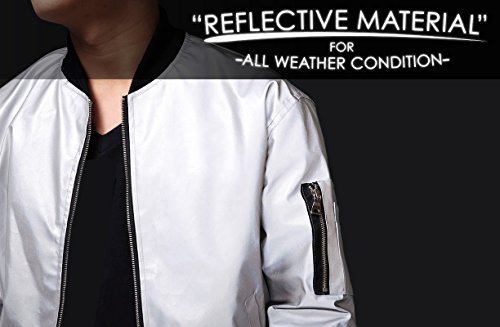 fried denim bomber jacket