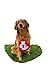 ComfyPup Clip-on Felt Dog Costume Tag (Large, Red)
