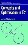 Convexity and Optimization in R-n