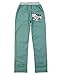 Boys’ Elastic Waist Cotton Jogger Pants for Kids Size 4-12 Green, 150 (US Size 10)