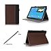 ProCase Galaxy PRO 12.2 Case (Galaxy Tab PRO 12.2 Inch and Note PRO 12.2), Built-in Stand with Multiple Viewing Angles -Brown