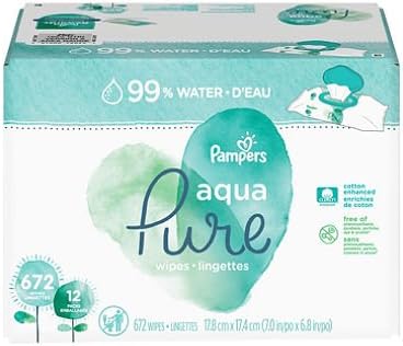 Pampers Aqua Pure Baby Wipes (672 ct.)
