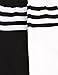 Haslra Women's Over the Knee High Socks 2 Pairs (Triple Strip-Mix7-TALL),(Shoe size 9-10.5)