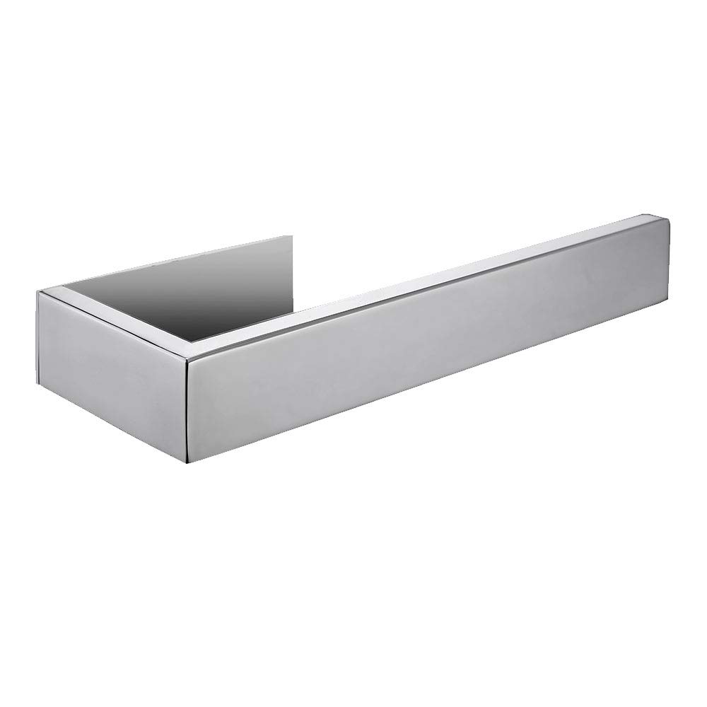 Celbon Self Adhesive Towel Ring Bathroom Towel Ring Holder SUS 304 Stainless Steel Easy Installation Without Drilling (Sliver Chrome,Towel Ring)