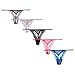 Pack of 5 Sexy Lingerie Lace G-string T-back Thongs Panties Random Color