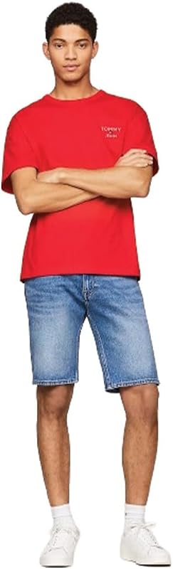 Herren Jeans Shorts mit Stretch, Blau (Denim Medium), 27W