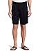 Haggar Men's Cool 18 Pleat Front Expandable Waist Short, Navy, 34