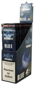 SLIMJIM Juicy Paper Jays Blunt Wraps, Blue - Pack of 2