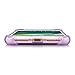 Bastex iPhone 7 Plus Case, Rugged Slim Fit Transparent Purple Flexible Thin Gel TPU Case Cover for Apple iPhone 7 Plus