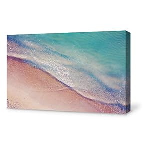 Canvas Wall Art Blue Wave Modern Home Decor Canvas Painting Wall Decoration for Bedroom Living Room - 12x18 inches