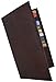 MARSHAL Leather Bifold Credit Card Holder #1529CF Brown