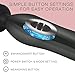 Wand Massager Cordless Handheld SENSIVO Electric Portable Device for Percussion Personal Full Body Vibranting Massager Magic Stress Relief for Neck Knee Foot Lower Back Scalp Shoulder Legs Massager