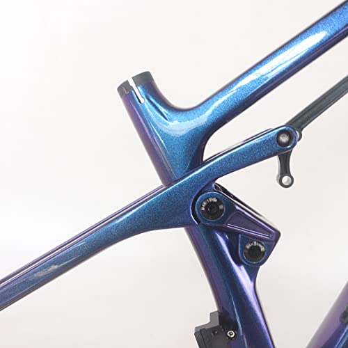 SERAPH Custom Paint Full Suspension MTB Carbon Frame XC Mountain Carbon