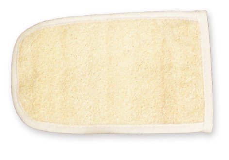 Agiva Loofah and Cotton Mitt for Face and Body