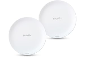EnGenius Technologies Wi-Fi 5 Outdoor AC867 5Ghz Wireless Access Point/Client Bridge, Long Range, PTP/PTMP, IP55, 26dBm Transmit Power with 19dBi Directional Antennas, GigE Port (EnStation5-AC Kit)