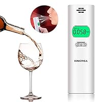 KINCREA Professional Digital Breathalyzer, Portable Breath Alcohol Tester,Very Small and Very Convenient (JR020) (2)