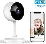 Überwachungskamera, Littlelf 1080P HD WlAN IP Kamera, Babyphone mit kamera mit 2