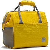 Fashion Insulated Lunch Bag, Large Cooler Waterproof Tote Bag Bento Lunch Bag for Women
