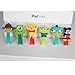 New Cute Monsters University Disney Cartoon Hello Kitty Cable Tie Cord Organizer Headset Headphone Earphone Wrap Winder/ Fixer Holder/cord Manager/cable Winder (6 PCS cable Winder Mickey& Duck&Alien&Bear&Duck2&Green guy)