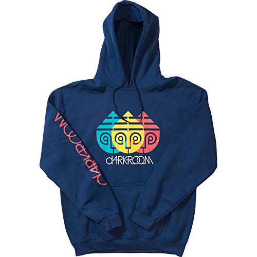 Darkroom CMY Navy Men's Hooded Sweatshirt - X-Large