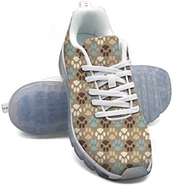 Winging Animal Footprint Texture Womens Lightweight Breathable Air Cushion Max Running Walking Sneakers Shoes