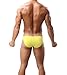 iKingsky Men's Modal Bulge Briefs Sexy Low Rise Pouch Bikini Underwear (X-Large, 4 Pack-2)