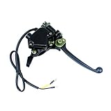 Wingsmoto Thumb Throttle with Dual Brake Lever Assy for 50cc 90cc 150cc 250cc ATV Quad Roketa Taotao Sunl Kazuma