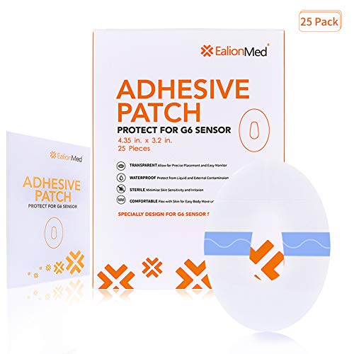 Adhesive Patch for G6 Sensor, Medical Grade Adhesive G6 Tape, 25