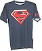 Under Armour Men's Alter Ego Superman Compression Shirt Medium Caspian