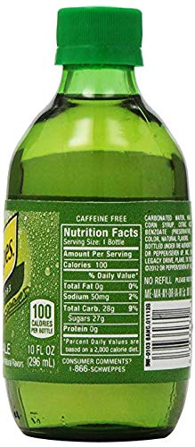 Schweppes Ginger Ale, 10 Fl Oz (Pack of 6)