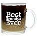 Christmas Gifts for Grandpa Best Grandpa Ever Funny Fathers Day Gift Glass Coffee Mug Tea Cup