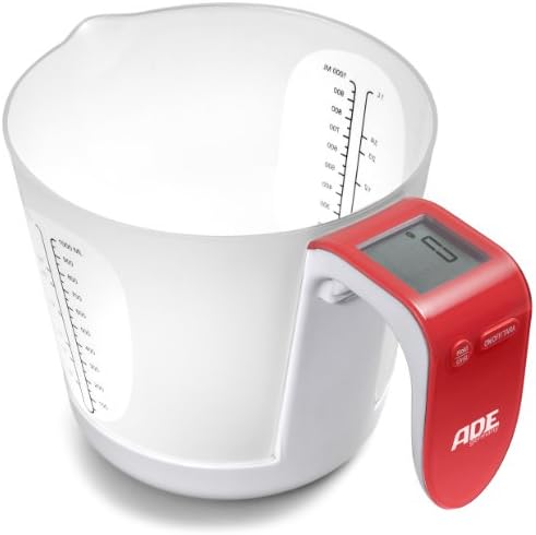 ADE Franca, Electronic Kitchen Scale, Red