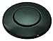 InSinkErator Air Switch Decorative Button for InSinkErator Dual Outlet Garbage Disposal Air Switch Kit, STC-BLK, Gloss Black